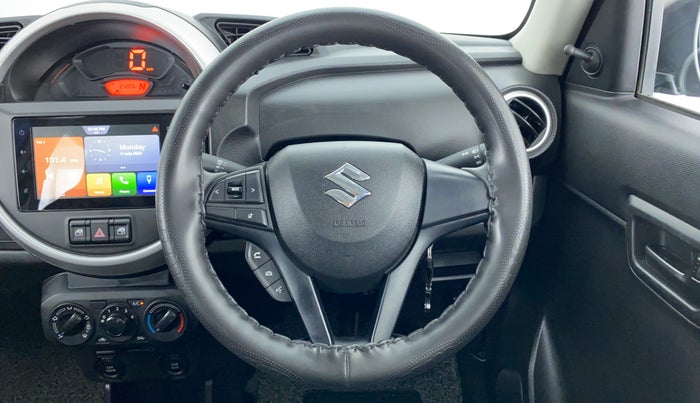 2020 Maruti S PRESSO VXI PLUS AGS, Petrol, Automatic, 21,528 km, Steering Wheel Close Up