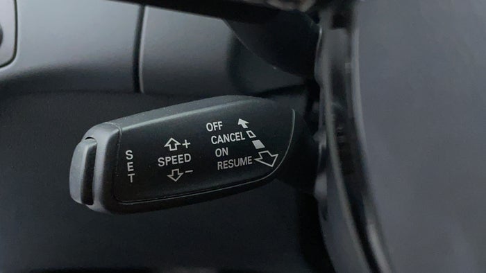 Audi A5-Cruise Control