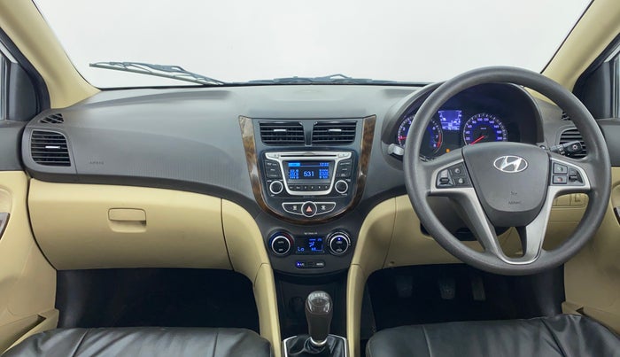 2016 Hyundai Verna FLUIDIC 1.6 VTVT S, Petrol, Manual, 76,471 km, Dashboard