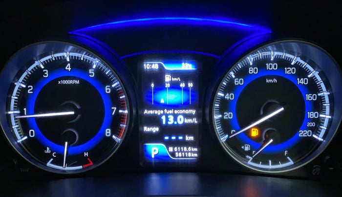2020 Toyota Glanza V CVT, Petrol, Automatic, 56,118 km, Odometer Image