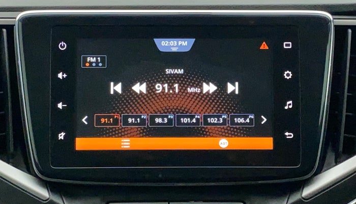 2020 Toyota Glanza V CVT, Petrol, Automatic, 56,118 km, Infotainment System