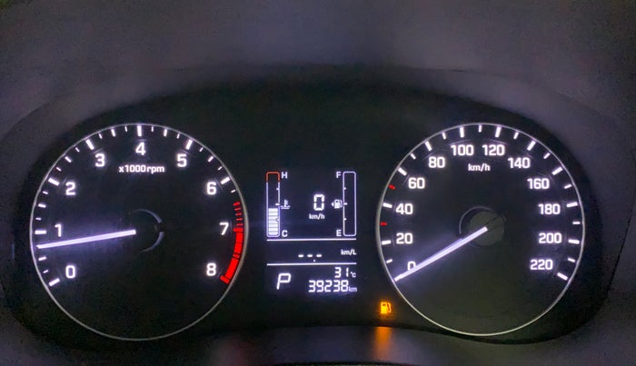 2019 Hyundai Creta SX AT 1.6 PETROL, Petrol, Automatic, 39,238 km, Odometer Image