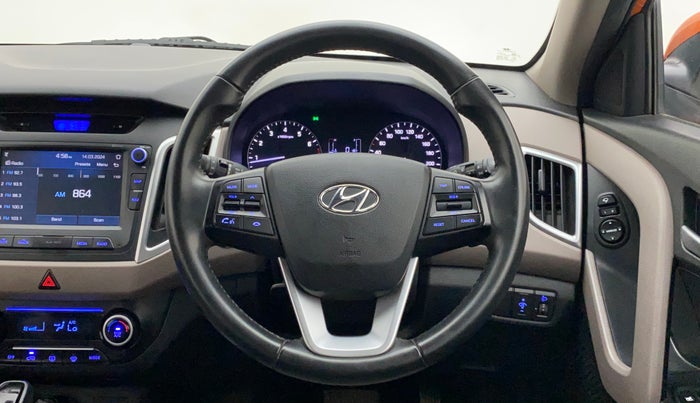 2019 Hyundai Creta SX AT 1.6 PETROL, Petrol, Automatic, 39,238 km, Steering Wheel Close Up