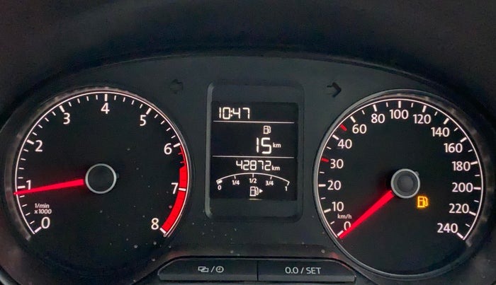 2019 Volkswagen Polo HIGHLINE PLUS 1.0, Petrol, Manual, 42,872 km, Odometer Image