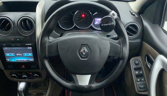 2018 Renault Duster RXS CVT, Petrol, Automatic, 39,708 km, Steering Wheel Close Up
