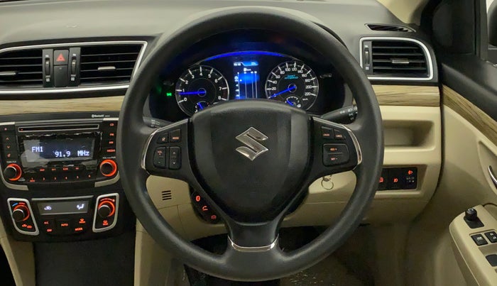 2019 Maruti Ciaz DELTA 1.5 SHVS MT PETROL, Petrol, Manual, 11,136 km, Steering Wheel Close Up