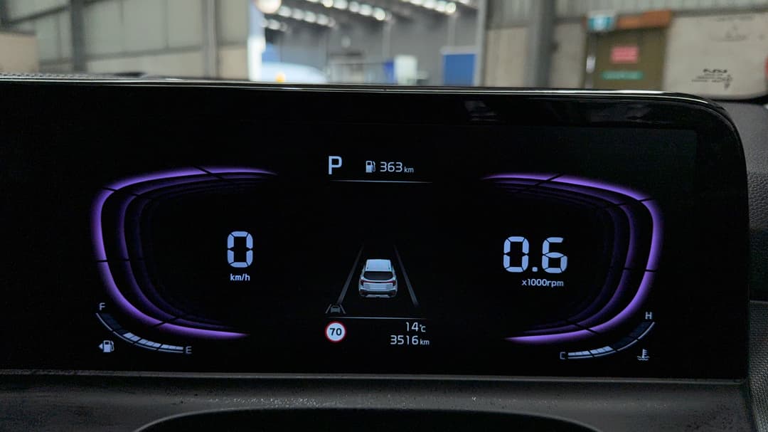 2025 Kia Seltos S (FWD), Automatic, 3516 km, Odometer View