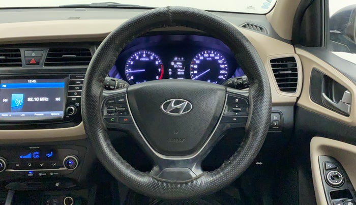2015 Hyundai Elite i20 ASTA 1.2 (O), Petrol, Manual, 64,424 km, Steering Wheel Close Up