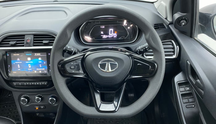 2023 Tata TIAGO NRG XZ AMT, Petrol, Automatic, 3,785 km, Steering Wheel Close Up