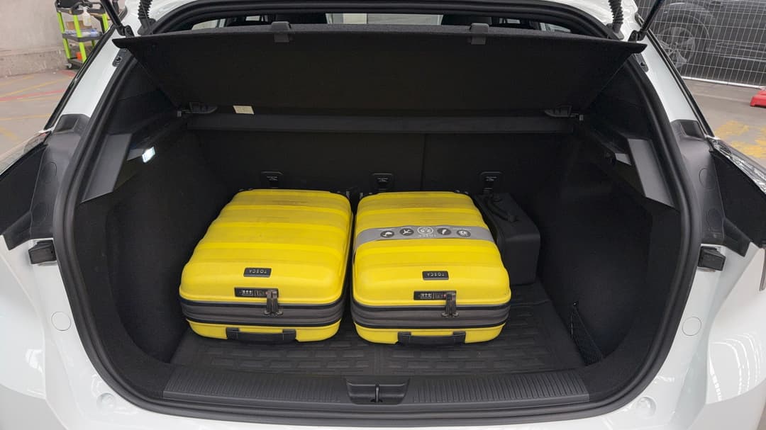 2025 MG Mg4 Excite 51 125kw, Automatic, 11405 km, Boot Inside View with Luggage