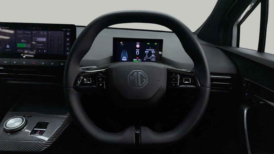 2025 MG Mg4 Excite 51 125kw, Automatic, 11405 km, Steering Wheel Close-up