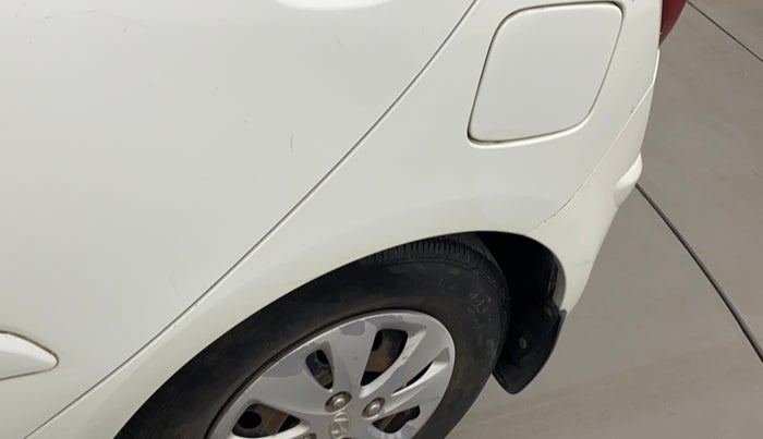2012 Hyundai i10 SPORTZ 1.2, Petrol, Manual, 40,577 km, Left quarter panel - Minor scratches
