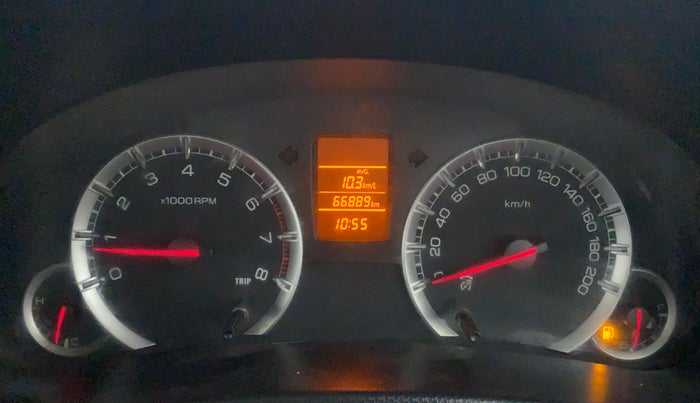 2015 Maruti Swift VXI D, Petrol, Manual, 66,889 km, Odometer View