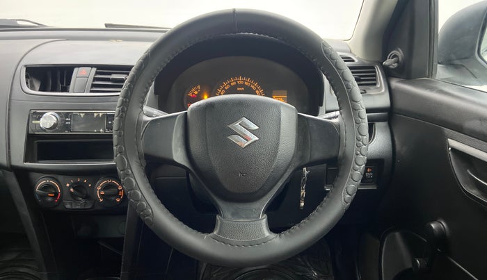 2012 Maruti Swift LXI, Petrol, Manual, 41,110 km, Steering Wheel Close Up