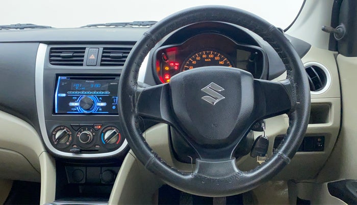 2014 Maruti Celerio VXI d, Petrol, Manual, 82,846 km, Steering Wheel Close-up