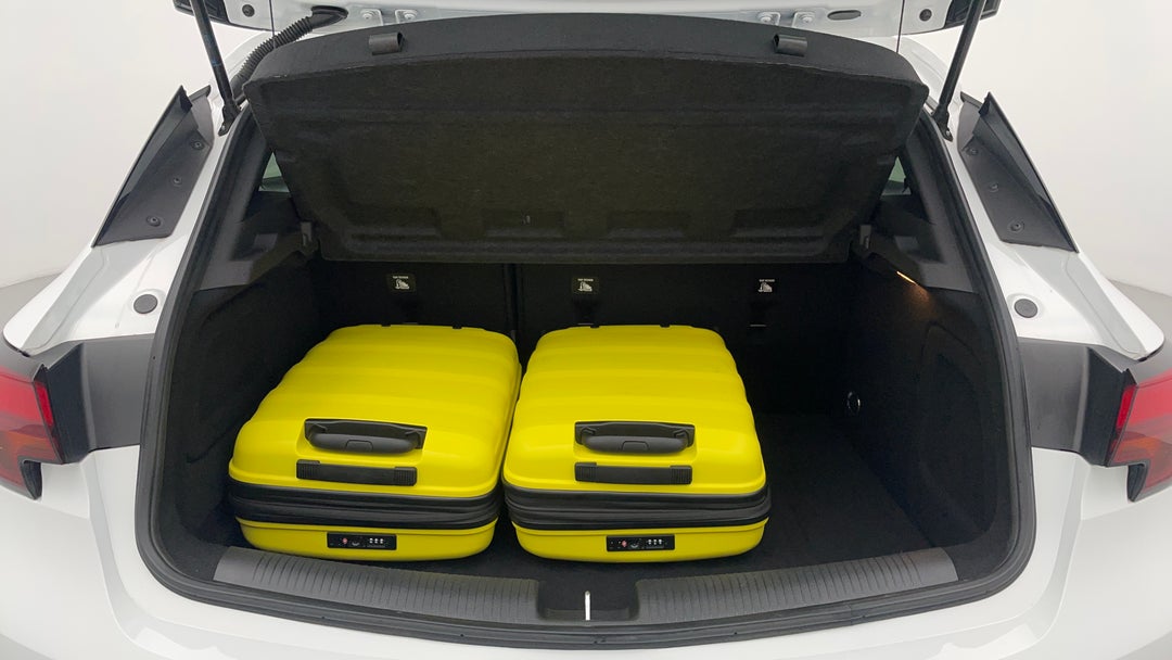 Boot Inside View with Luggage