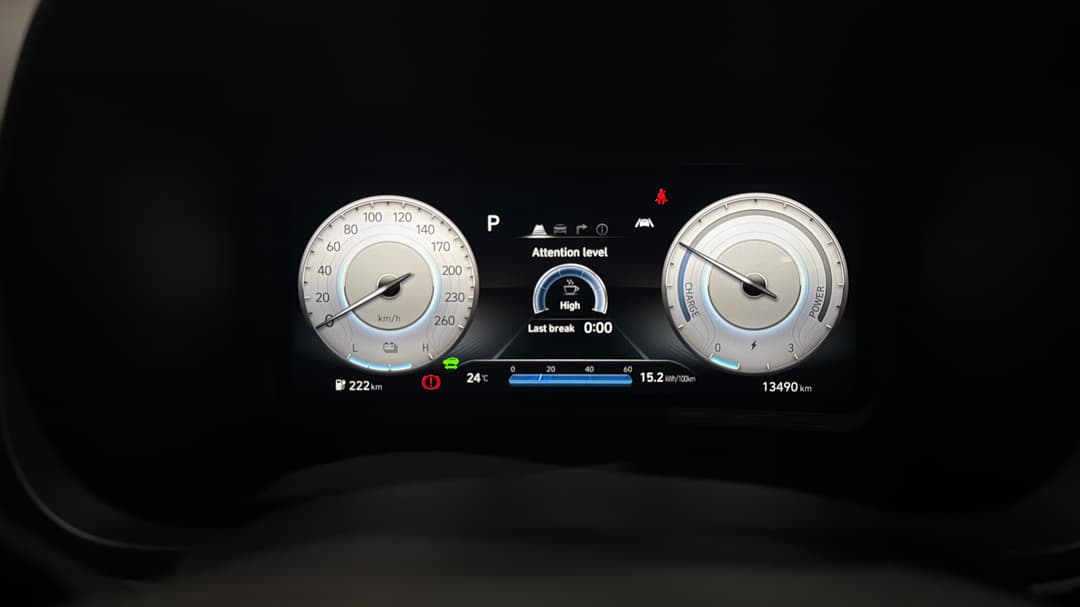 2023 Hyundai Kona Elite Electric Std Range, Automatic, 13490 km, Odometer View