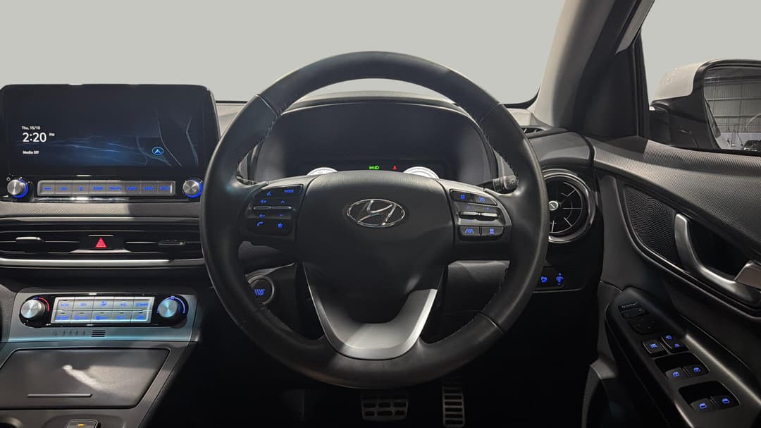 2023 Hyundai Kona Elite Electric Std Range, Automatic, 13490 km, Steering Wheel Close-up