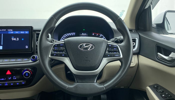 2020 Hyundai Verna SX PETROL MT, Petrol, Manual, 22,859 km, Steering Wheel Close Up