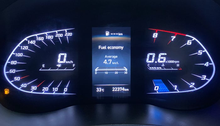 2020 Hyundai Verna SX PETROL MT, Petrol, Manual, 22,859 km, Odometer Image