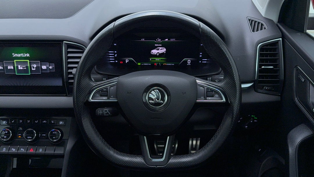 Steering Wheel Close-up