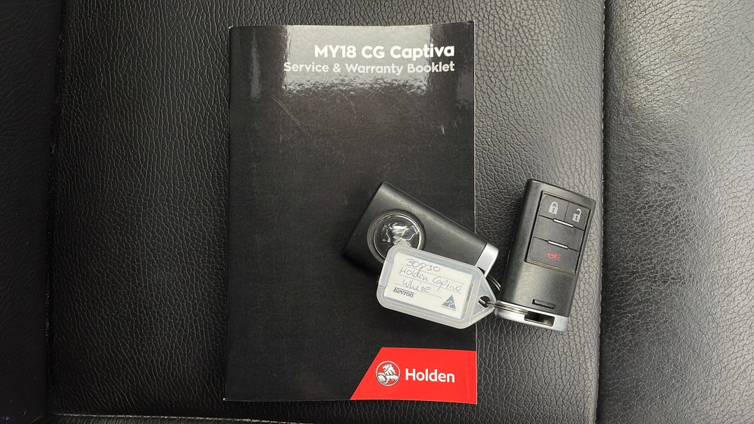 2018 Holden Captiva 7 Ltz (awd), Automatic, 56200 km, Key Close-up