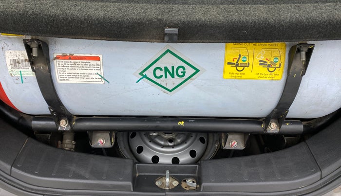 2015 Maruti Wagon R 1.0 LXI CNG, CNG, Manual, 67,853 km, Boot Inside