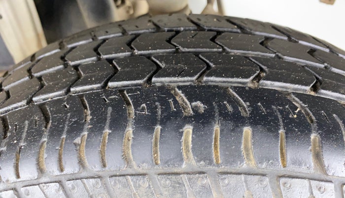 2017 Maruti Alto K10 VXI P, Petrol, Manual, 28,291 km, Left Rear Tyre Tread