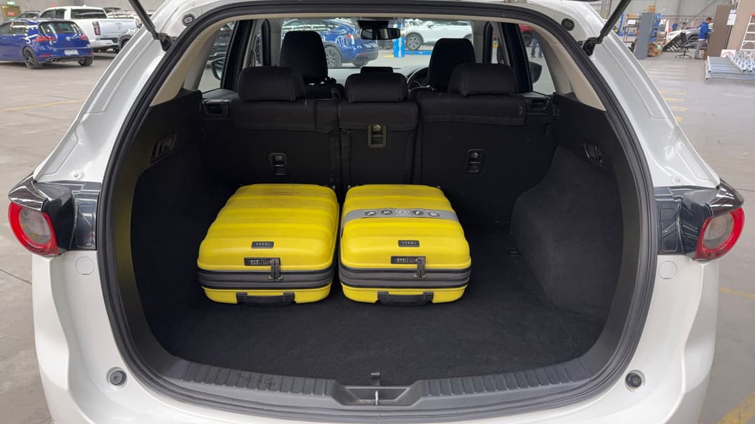 2018 Mazda CX-5 Touring (4x4), Automatic, 68355 km, Boot Inside View with Luggage