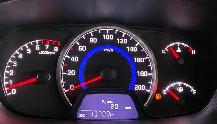 2018 Hyundai Grand i10 MAGNA 1.2 KAPPA VTVT, Petrol, Manual, 13,679 km, Odometer Image