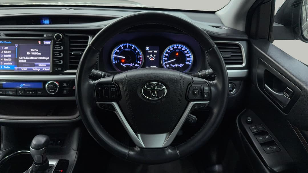 2018 Toyota Kluger Gxl (4x2), Automatic, 71403 km, Steering Wheel Close-up