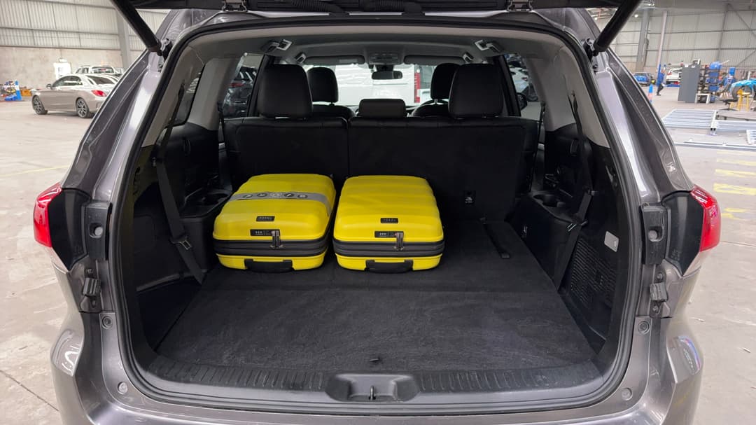 2018 Toyota Kluger Gxl (4x2), Automatic, 71403 km, Boot Inside View with Luggage