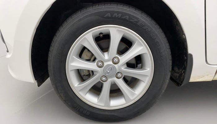 2014 Hyundai Grand i10 ASTA AT 1.2 KAPPA VTVT, Petrol, Automatic, 33,131 km, Left Front Wheel