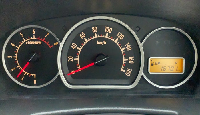 2013 Maruti Alto K10 VXI P, Petrol, Manual, 16,372 km, Odometer Image