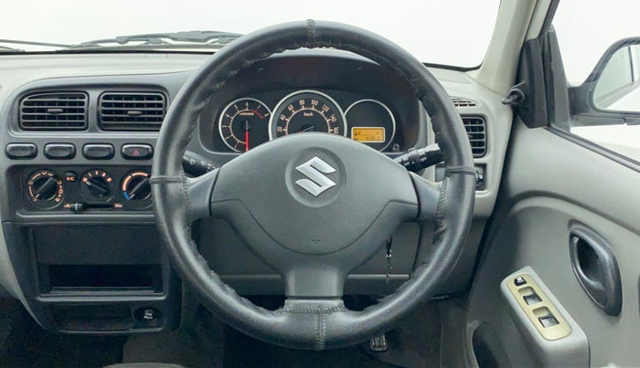 2013 Maruti Alto K10 VXI P, Petrol, Manual, 16,372 km, Steering Wheel Close Up