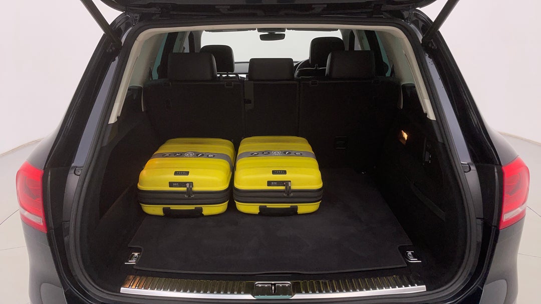 Boot Inside View with Luggage