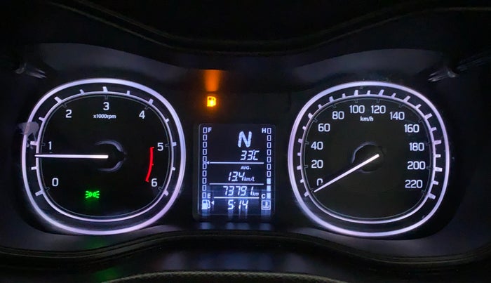 2018 Maruti Vitara Brezza ZDI PLUS AMT, Diesel, Automatic, 73,791 km, Odometer Image