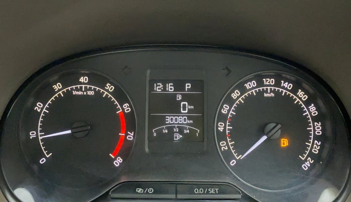 2015 Skoda Rapid ELEGANCE 1.6 MPFI AT, Petrol, Automatic, 30,141 km, Odometer Image