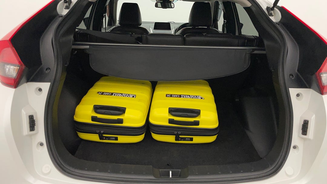 Boot Inside View with Luggage