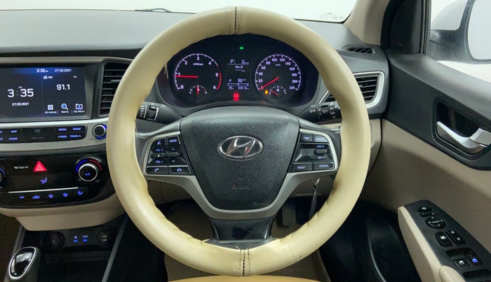 2018 Hyundai Verna 1.6 CRDI SX + AT, Diesel, Automatic, 83,679 km, Steering Wheel Close-up
