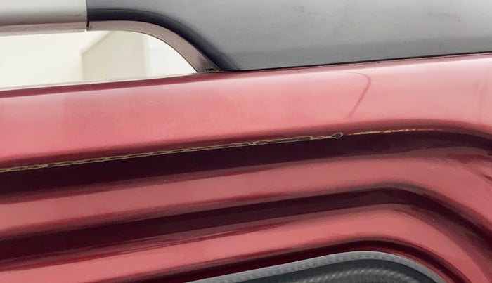 2010 Maruti Wagon R 1.0 VXI, Petrol, Manual, 80,969 km, Left C pillar - Paint is slightly faded
