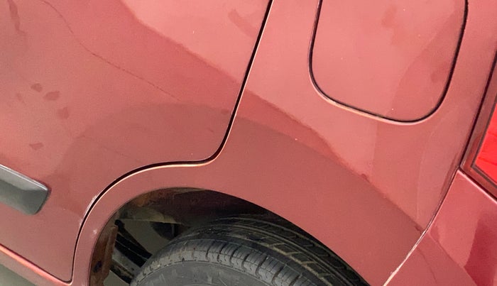2010 Maruti Wagon R 1.0 VXI, Petrol, Manual, 80,969 km, Left quarter panel - Paint has minor damage