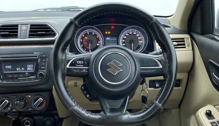 2018 Maruti Dzire VXI, Petrol, Manual, 50,336 km, Steering Wheel Close Up