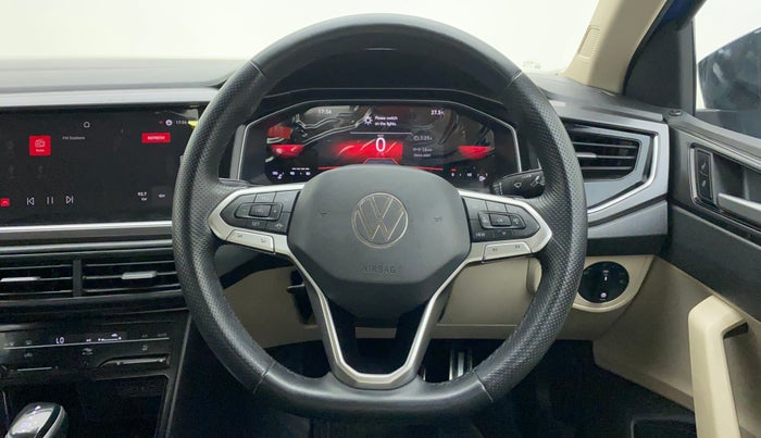 2022 Volkswagen VIRTUS GT PLUS TSI 1.5 EVO DSG, Petrol, Automatic, 11,321 km, Steering Wheel Close Up