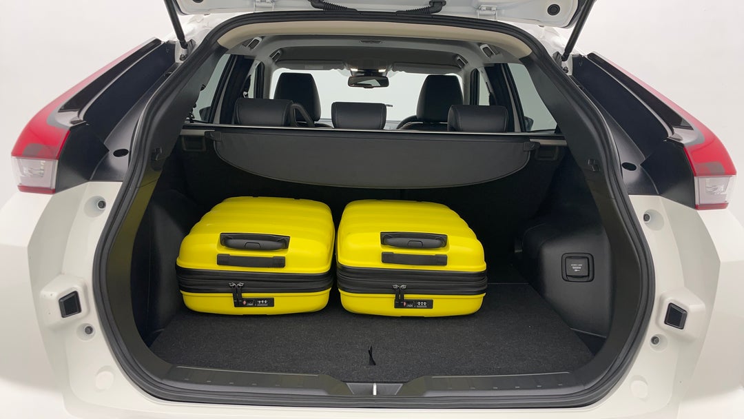 Boot Inside View with Luggage