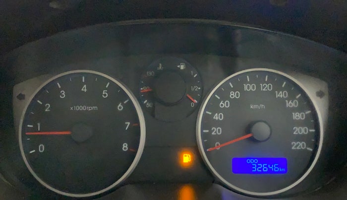 2011 Hyundai i20 MAGNA (O) 1.2, Petrol, Manual, 32,646 km, Odometer Image