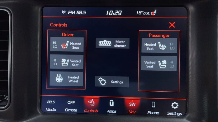 DODGE CHARGER-Heated Seats
