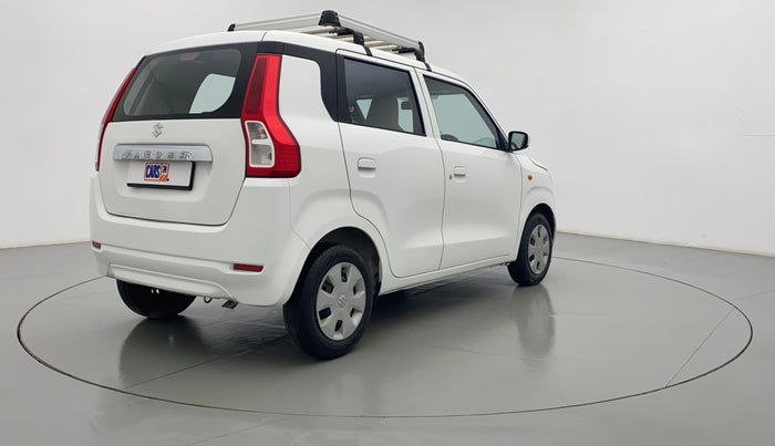 2019 Maruti New Wagon-R VXI 1.0, Petrol, Manual, 36,688 km, Right Back Diagonal (45- Degree) View