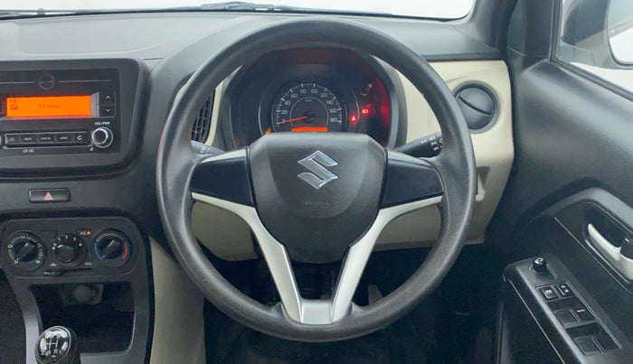 2019 Maruti New Wagon-R VXI 1.0, Petrol, Manual, 36,688 km, Steering Wheel Close-up