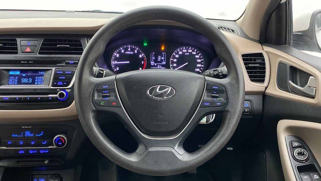 Steering Wheel Close Up